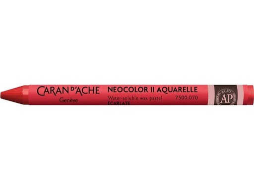 [90248334 1389297] Caran d'Ache Wachsmalstifte Neocolor 2 wasservermalbar Scharlachrot