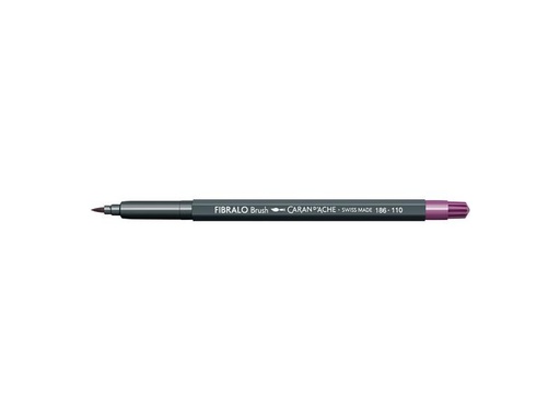 [90248382 1389162] Caran d'Ache Filzstift Fibralo Brush 1 Stück, Lila