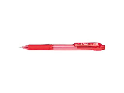 [90248389 1401787] pentel Kugelschreiber E-Ball 1 mm, Rot