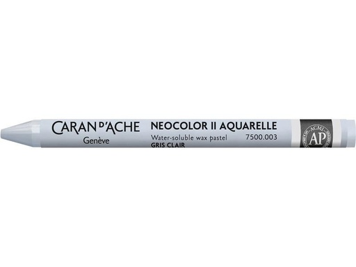 [90248399 1389286] Caran d'Ache Wachsmalstifte Neocolor 2 wasservermalbar Hellgrau