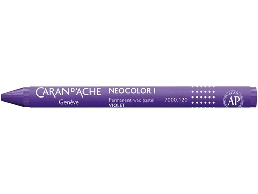 [90248470 1389272] Caran d'Ache Wachsmalstifte Neocolor 1 wasserfest Violett