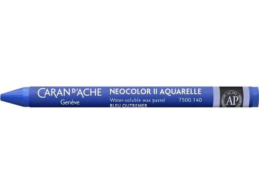 [90248523 1389305] Caran d'Ache Wachsmalstifte Neocolor 2 wasservermalbar Ultramarin