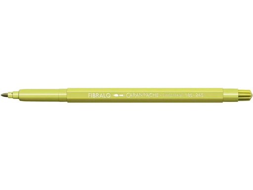[90248537 1389155] Caran d'Ache Filzstift Fibralo 1 Stück, Helloliv