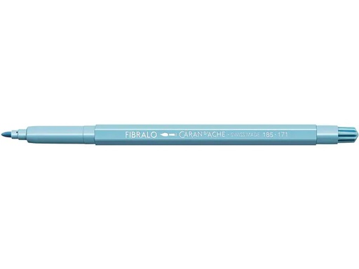 [90248564 1389149] Caran d'Ache Filzstift Fibralo 1 Stück, Türkisblau
