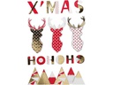 Creativ Company Weihnachtssticker 3D Weihnachten