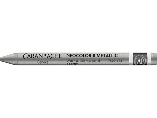 [90248580 1389322] Caran d'Ache Wachsmalstifte Neocolor 2 wasservermalbar Silber