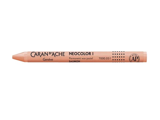 [90248595 1389263] Caran d'Ache Wachsmalstifte Neocolor 1 wasserfest Lachsrot