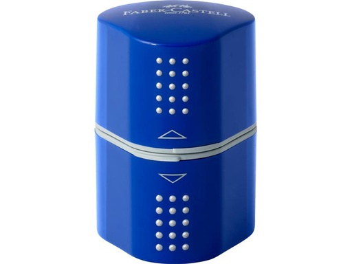 [90248609 1403008] Faber-Castell Spitzer Grip 2001 10 Stück, Brombeere und Blau