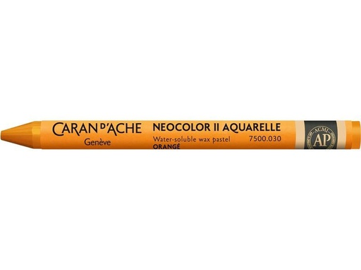 [90248629 1389290] Caran d'Ache Wachsmalstifte Neocolor 2 wasservermalbar Orange