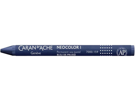 [90248649 1389275] Caran d'Ache Wachsmalstifte Neocolor 1 wasserfest Preussischblau