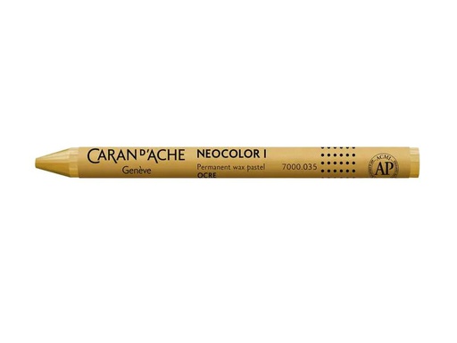 [90248660 1389261] Caran d'Ache Wachsmalstifte Neocolor 1 wasserfest Ocker