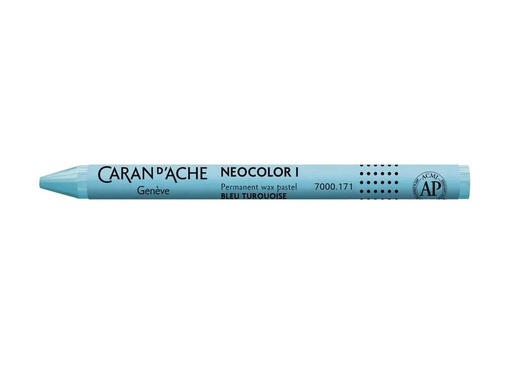 [90248705 1389278] Caran d'Ache Wachsmalstifte Neocolor 1 wasserfest Türkis