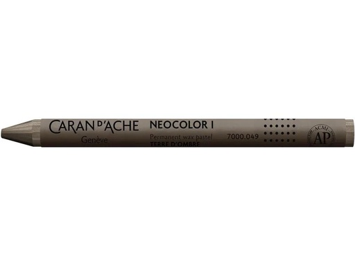 [90248746 1389262] Caran d'Ache Wachsmalstifte Neocolor 1 wasserfest Umbra Natur