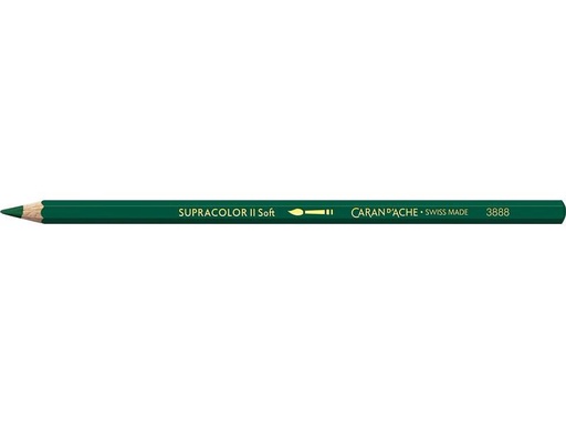 [90248763 1389245] Caran d'Ache Farbstifte Supracolor Dunkelgrün, 1 Stück