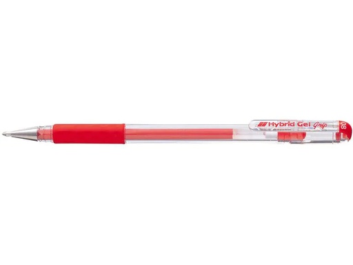 [90248829 1401809] pentel Gelschreiber Hybrid Grip 0.4 mm, Rot