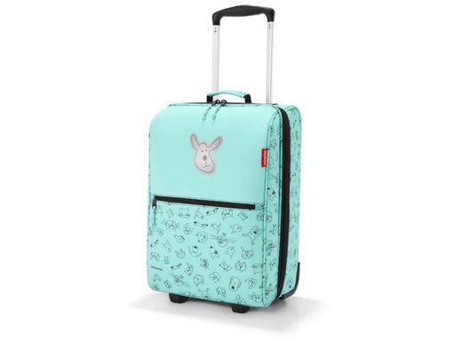 [90043528 749224] Reisenthel Reisetrolley XS Kids Cats and Dogs Mint