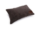 Designed by Lotte Hunde-Kissen Ribbed Braun 35x23x6cm