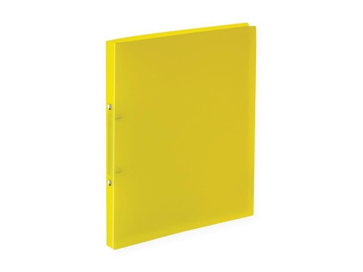 [90249303 1402250] Kolma Ringbuch Easy Soft Ø 2.1 cm, Gelb/Transparent