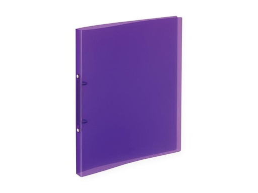 [90249336 1402251] Kolma Ringbuch Easy Soft Ø 2.1 cm, Transparent/Violett
