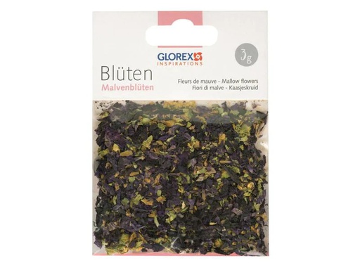 [90043591 628079] Glorex Blüten Malvenblüten 3g
