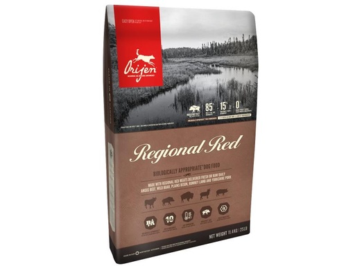 [90004340 1024543] Orijen Trockenfutter Dog Regional Red mit Rind, 11.4 kg