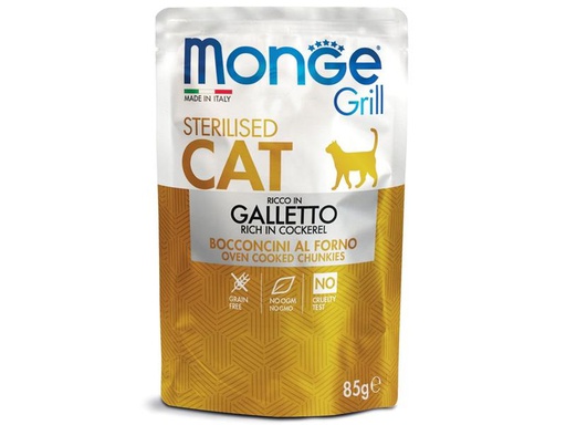 [90249441 1429788] Monge Nassfutter Grill Sterilised Huhn, 85 g