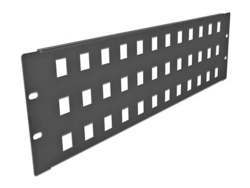 [90249464 1433858] Delock Patchpanel Keystone 48 Port 3 HE 19 Rack