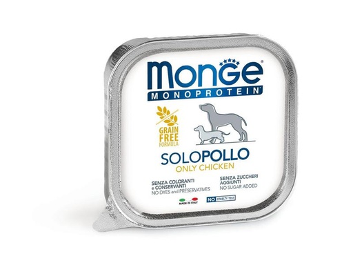 [90249513 1429795] Monge Nassfutter Monoprotein Pâté Huhn, 150 g