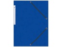 Büroline Gummibandmappe Kunststoff, A4 Blau