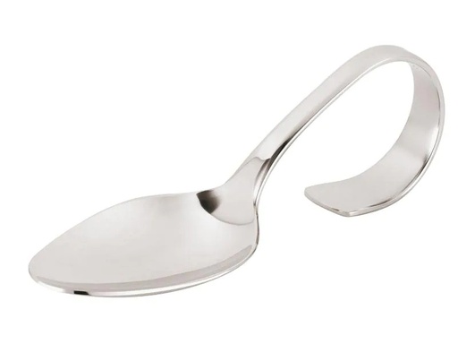 [90043809 738294] Paderno Fingerfood-Löffel 13.5 cm 1 Stück, Silber