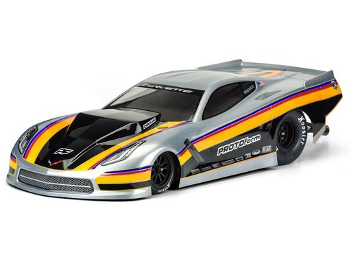[90250021 1432100] Proline Karosserie Chevrolet Corvette C7 Pro-Mod unlackiert, 1:10