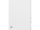 Kolma Register A4 Weiss, A-Z, volldeckend