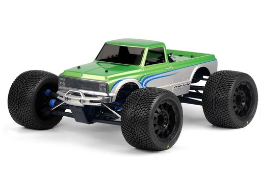 [90250100 1432116] Proline Karosserie Chevy C-10 1972 Long Bed unlackiert, 1:8