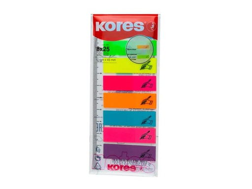 [90043889 1096351] Kores Page Marker Sign Here 25 Stück pro Block