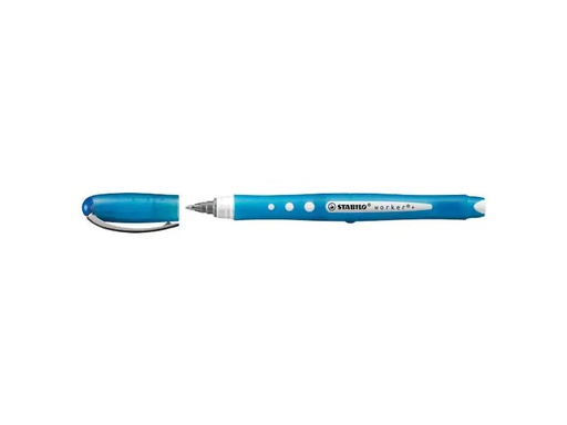 [90250172 1405241] STABILO Rollerball Worker + Colorful Blau