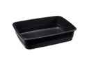 ferplast Katzentoilette Nip 10 schwarz, ohne Rand