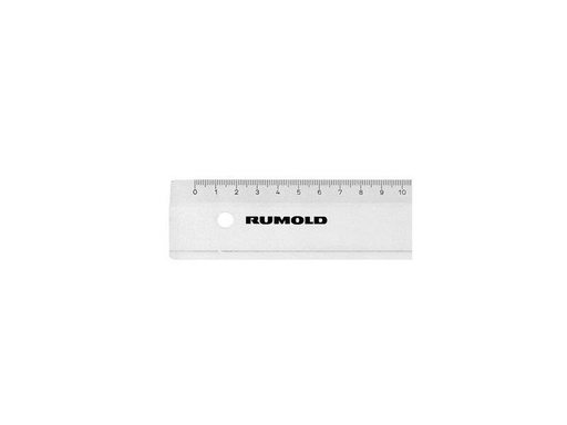 [90250456 1400166] Rumold Lineal 30 cm, Transparent