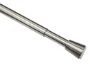 Gardinia Spannstange 65 - 100 cm, Silber