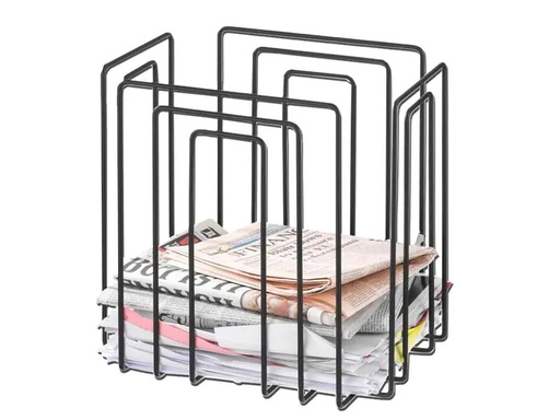 [90250487 1402987] MERLO|T Zeitungsständer A4 Schwarz