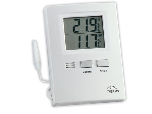 [90250540 1423049] TFA Dostmann Thermometer Digital, Weiss