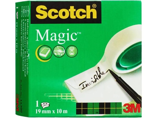 [90250573 1404025] Scotch Klebeband Magic Tape 19 mm x 10 m, Transparent