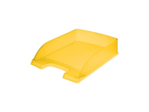 [90250588 1392310] Leitz Ablagekorb Plus Standard Frost Gelb/Transparent