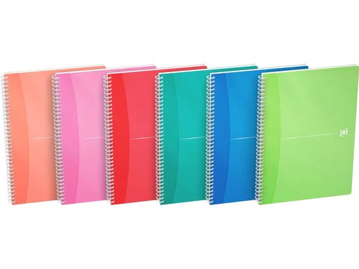 [90250607 1408396] Oxford Notizbuch MyColours A4, Kariert, Assortiert
