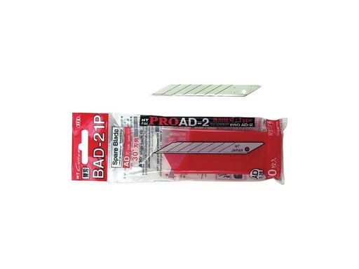[90250638 1406290] NT Cutter Ersatzklinge 10 Stück, 9 mm