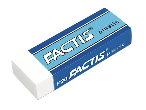 [90250765 1400684] Factis Radiergummi P20 Weiss