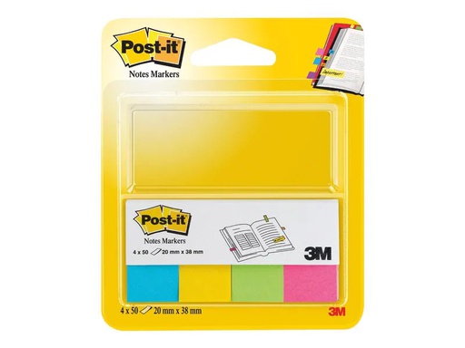 [90250858 1404000] Post-it Page Marker Post-it Index Mehrfarbig, 4 Stück