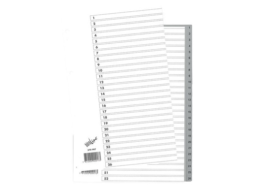 [90250867 1400942] Büroline Register A4, 1-52 ohne Indexblatt