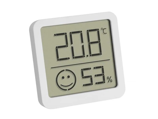 [90250938 1423038] TFA Dostmann Thermo-/Hygrometer Digital, Weiss