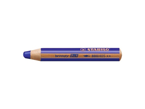 [90251045 1405417] STABILO Farbstifte Woody 3 in 1 Ultramarinblau