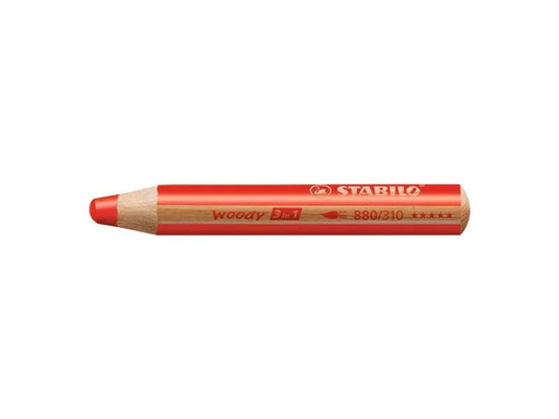 [90251068 1405412] STABILO Farbstifte Woody 3 in 1 Rot